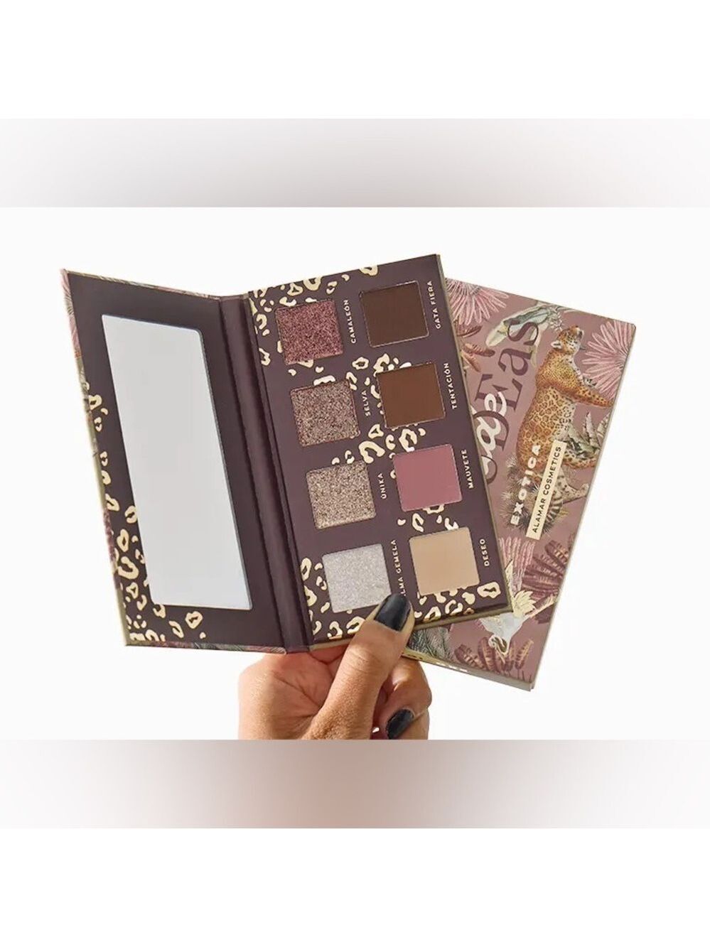 ALAMAR COSMETICS DesNudeAs Exotica Eyeshadow Pressed Pigment Palette 8 Shades